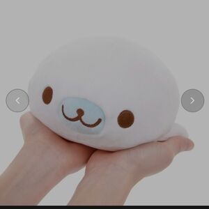Mamegoma Mochi Mochi Seal Plush 5" Tag